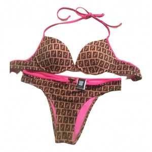 Fendi Monogram Bikini Set